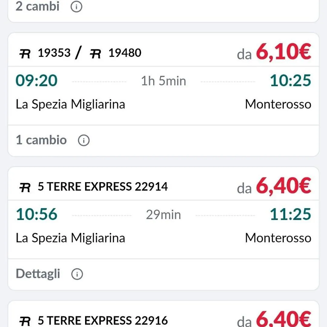 5 Terre Express Migliarina Apartment La Spezia